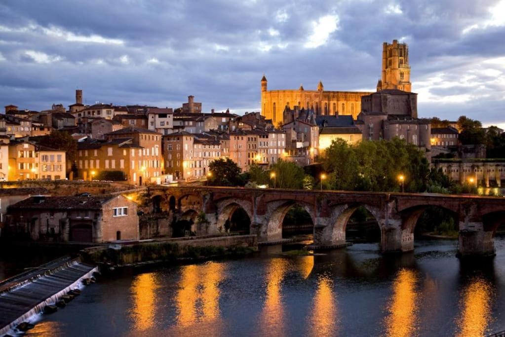 Charmante Yourte Contemporaine Carmaux エクステリア 写真